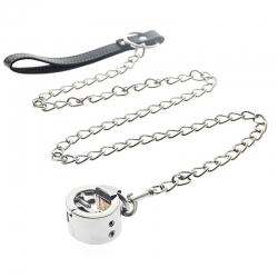 Leash - color: silver & black